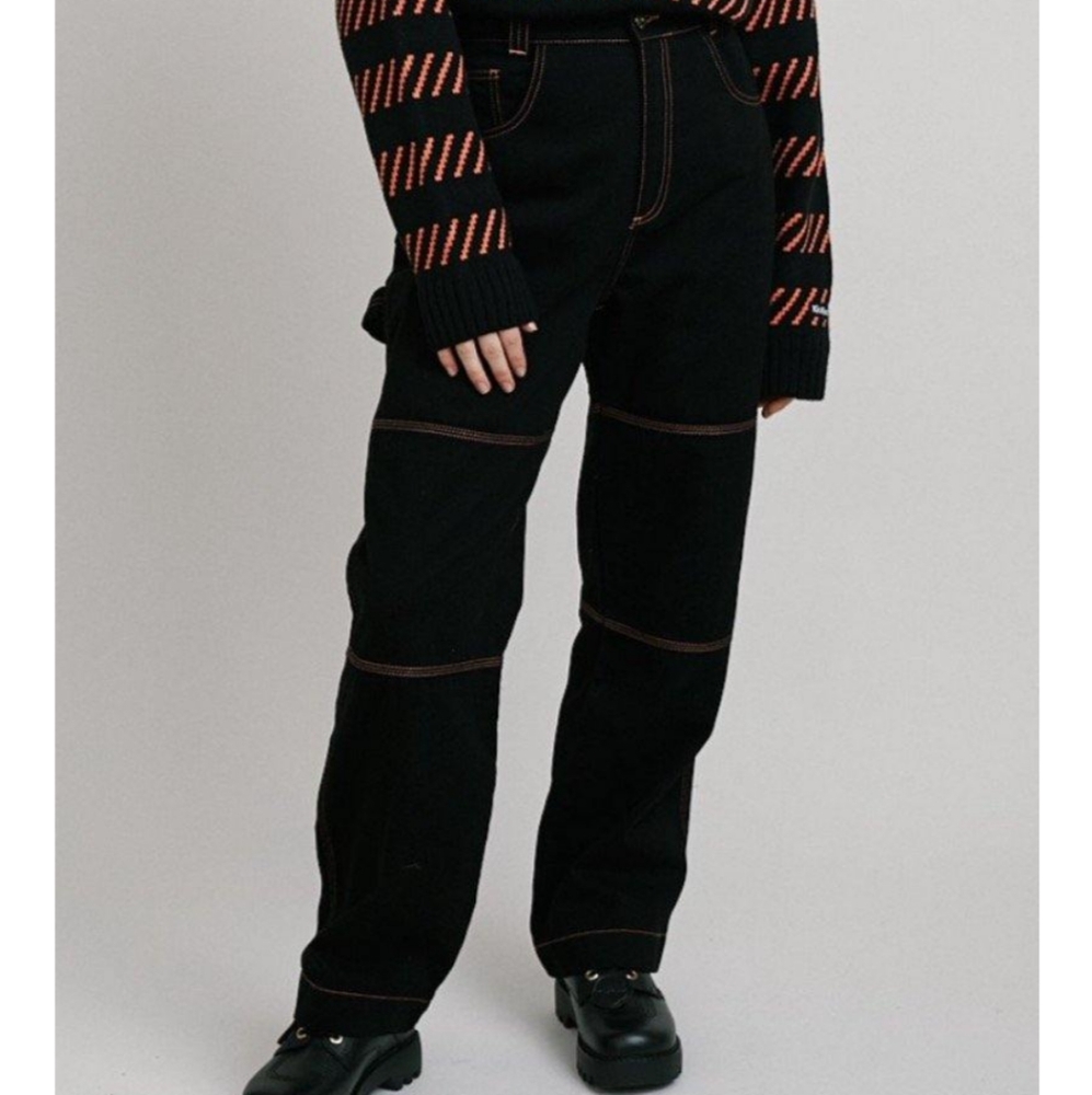 NWT Kickers Black Paneled Pants sold out